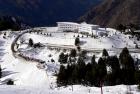 Malam Jabba Ski Resort en el valle de Swat, Pakistán