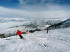 Bajando por la Tosa vermella en la Masella