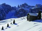 Esquí en los Dolomitas