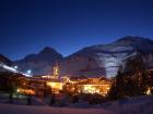 Bonita imagen nocturna de Val d'Isère