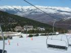 Vista de la Cerdanya desde las pistas de La Molina