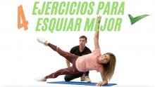 4 ejercicios esenciales para esquiar mejor