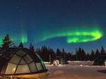 Soñando con auroras boreales en un Iglú de cristal en Laponia