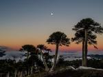 Araucanias al atardecer. Las 8 cumbres mas importantes de la Araucania, Chile, en 8 días. 