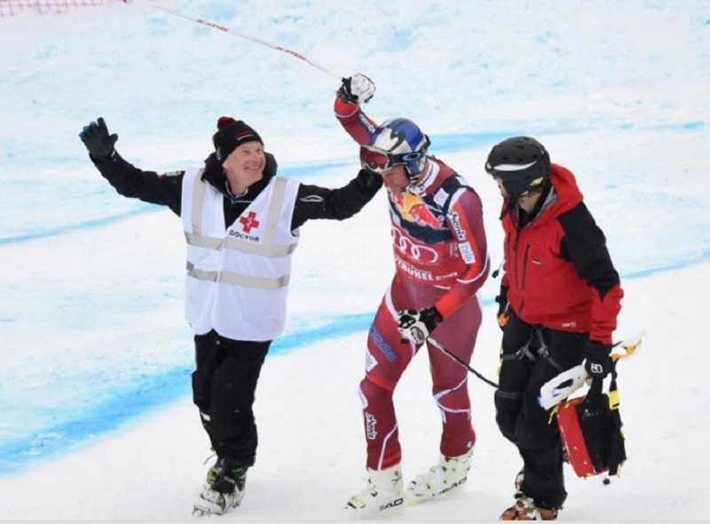 Sábado de Descensos de vértigo. Lindsey Vonn gana y Svindal abandona la Copa del Mundo