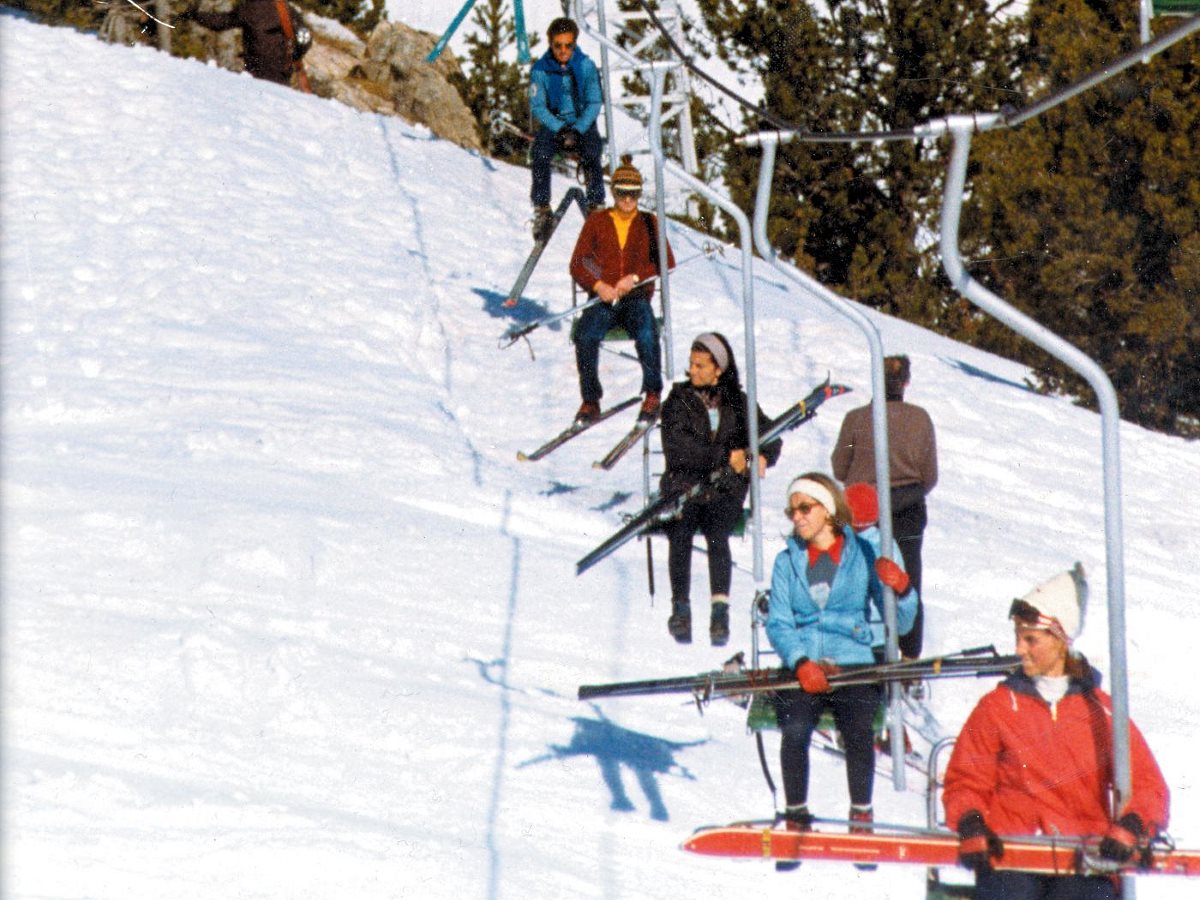 75 años del primer telesilla de España: El Turó de la Perdiu en La Molina