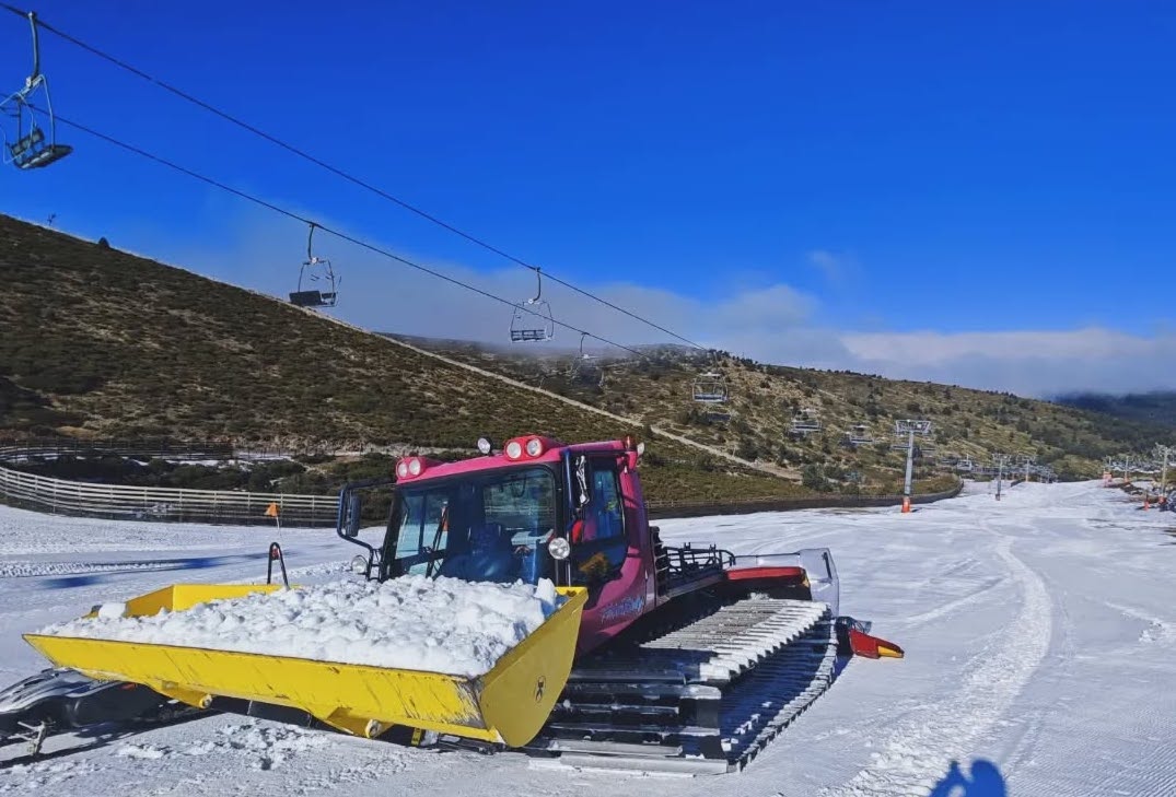 Madrid tendrá las estaciones de esquí de Valdesquí y Puerto de Navacerrada abiertas el fin de semana