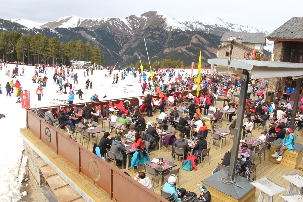 Semana Santa excelente en Vallnord con más de 40.000 esquiadores